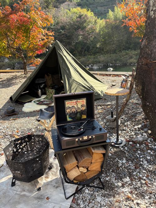 初軍幕début🪖 徳島県 ソロキャンプ フリーサイト camping roll♪さんのキャンプブログ CAMPiii（キャンピー） -キャンプ専用SNS キャンプのすべてがここに集まる-