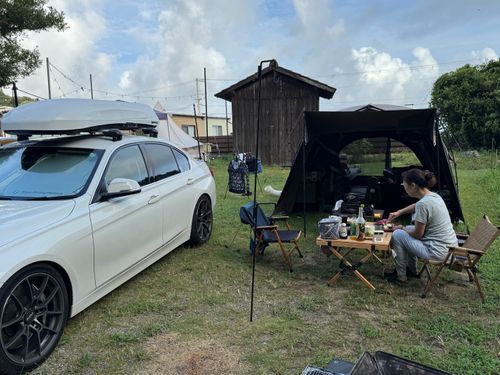 海キャンプ キャンプ&ロッジ ルアナパーク白浜 Camp&Lodge LUANA PARK SHIRAHAMA 旧美波バンガロー オートキャンプ場 ファミリーキャンプ 区画サイト yoji@campさんのキャンプブログ CAMPiii（キャンピー） -キャンプ専用SNS キャンプのすべてがここに集まる-