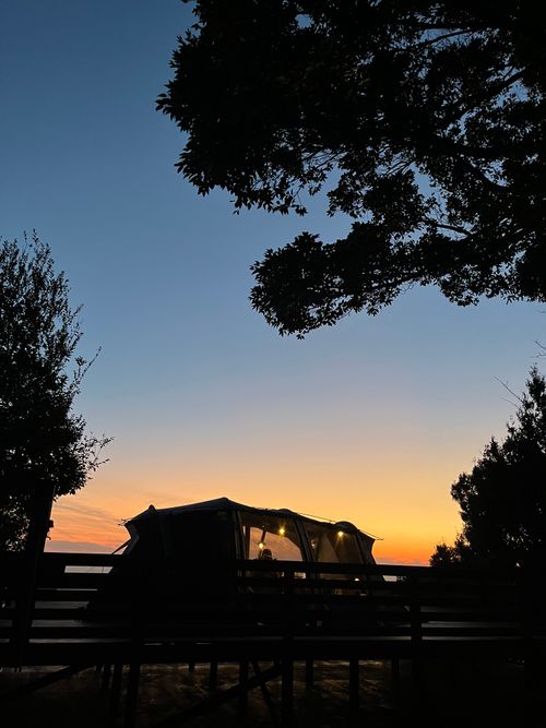 南伊豆夕日ヶ丘キャンプ場で✨✨✨✨念願のプレミアムデッキサイト満喫✨✨✨✨ 南伊豆夕日ヶ丘キャンプ場 ファミリーキャンプ 区画サイト Izumiさんのキャンプブログ CAMPiii（キャンピー） -キャンプ専用SNS キャンプのすべてがここに集まる-