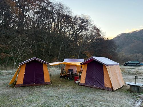 東北プリン会　開幕？ キャンプグランド・ベアーベル ソロキャンプ グループキャンプ フリーサイト ぱぱちょさんのキャンプブログ CAMPiii（キャンピー） -キャンプ専用SNS キャンプのすべてがここに集まる-