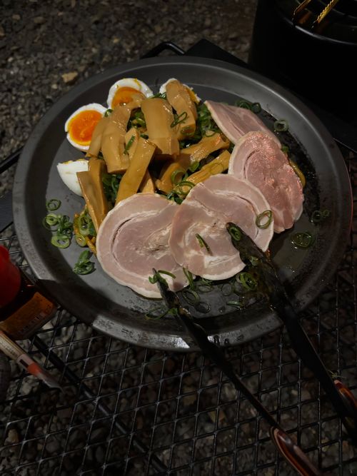 おやじキャンプ飯。 区画サイト オートサイト あやぴーさんのキャンプブログ CAMPiii（キャンピー） -キャンプ専用SNS キャンプのすべてがここに集まる-