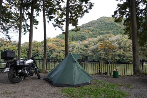 CAMPiii（キャンピー） 週末スナフキンさんのキャンプブログ 近場開拓ソロキャンツー 秋山川キャンプ場