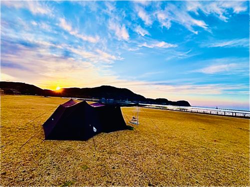 何にもしない&hellip;連泊おくつろぎおじおばうさキャン△ in 阿川ほうせんぐり海浜公園 〜 CAMP NO.181 阿川ほうせんぐり海浜公園 ソロキャンプ ファミリーキャンプ グループキャンプ フリーサイト おじキャン△さんのキャンプブログ CAMPiii（キャンピー） -キャンプ専用SNS キャンプのすべてがここに集まる-