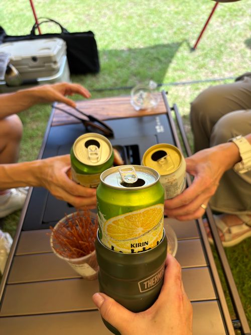 白馬⸜(*˙꒳˙*)⸝(*ˊᗜˋ*)⸜(*˙꒳˙*)⸝女子キャンプ②長野娘合流〜 白馬アルプスオートキャンプ場 グループキャンプ 区画サイト ぷりんさんのキャンプブログ CAMPiii（キャンピー） -キャンプ専用SNS キャンプのすべてがここに集まる-