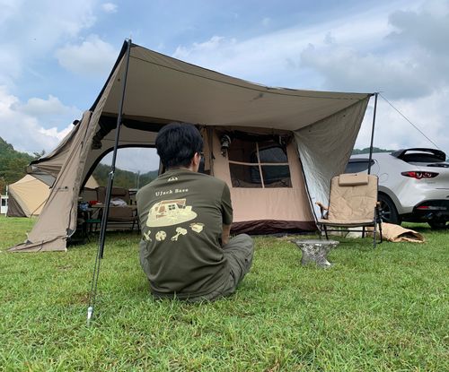 CAMPiii（キャンピー） うてまるさんのキャンプブログ 雨の中の温泉キャンプ🏕️ ささゆりの湯 オートキャンプ場