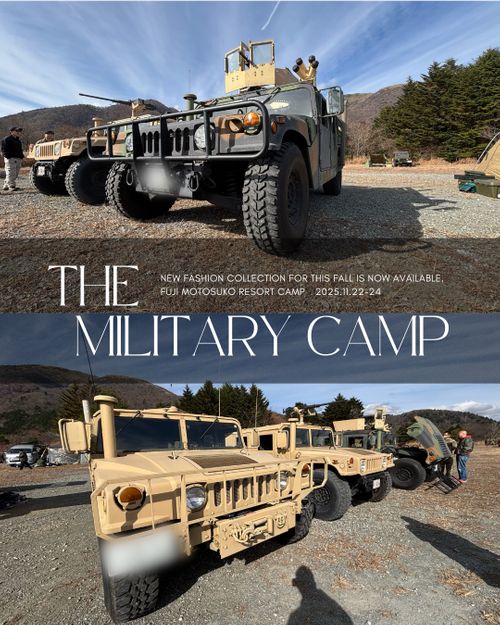 CAMPiii（キャンピー） まつけんさんのキャンプブログ 初参戦‼︎ミリタリーぐる 富士本栖湖リゾート