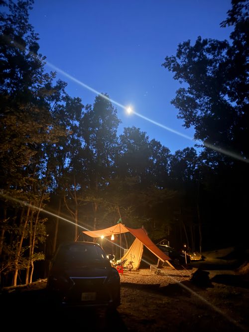 真夏の高原キャンプ CAMP×WOODS ファミリーキャンプ 区画サイト moreAiさんのキャンプブログ CAMPiii(キャンピー) -キャンプ専用SNS キャンプのすべてがここに集まる-