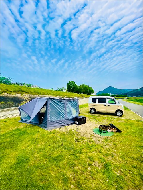 リベンジしなきゃ&hellip;やめられない、止まらない💦悪天候キャンパー天候(転向？)おじうさキャン△ in ゆうゆう広場 〜 CAMP NO.188 ゆうゆう広場 ソロキャンプ ファミリーキャンプ 区画サイト フリーサイト おじキャン△さんのキャンプブログ CAMPiii（キャンピー） -キャンプ専用SNS キャンプのすべてがここに集まる-
