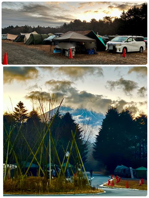 ミリキャ〜ン(*｣´□`)｣!!!【前編】 富士本栖湖リゾート グループキャンプ フリーサイト Oniyomeさんのキャンプブログ CAMPiii（キャンピー） -キャンプ専用SNS キャンプのすべてがここに集まる-