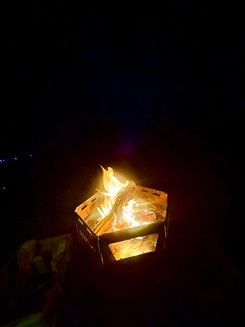 最後の？きなことふたり水入らずおじ🐰キャン△ in 阿川ほうせんぐり海浜公園 〜 CAMP NO.216 阿川ほうせんぐり海浜公園 ソロキャンプ ファミリーキャンプ フリーサイト おじキャン△さんのキャンプブログ CAMPiii（キャンピー） -キャンプ専用SNS キャンプのすべてがここに集まる-