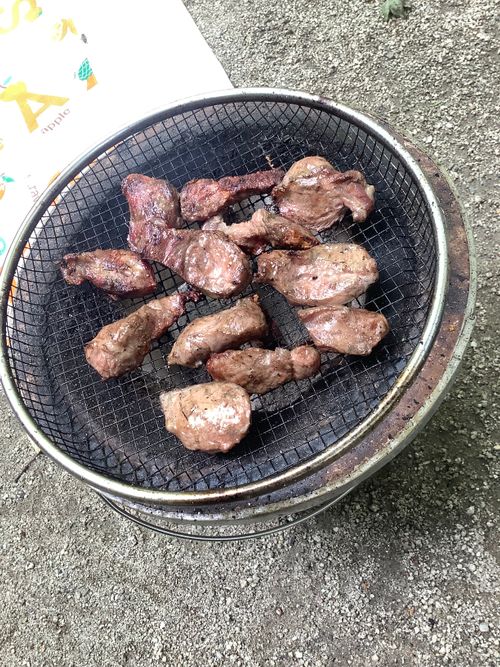 Vol.122 26/NO.12 お肉焼きに行く‼️ 山梨市 ソロキャンプ 区画サイト 🔥焚き火🔥さんのキャンプブログ CAMPiii（キャンピー） -キャンプ専用SNS キャンプのすべてがここに集まる-