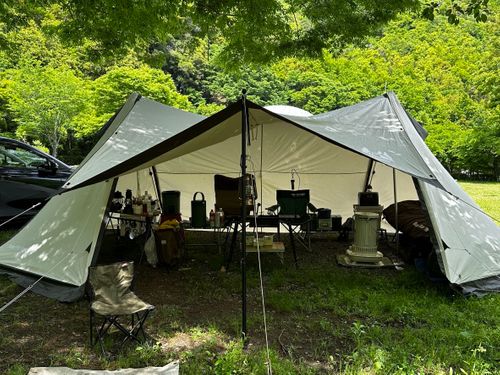 久しぶりのキャンプ場🏕️ ソロキャンプ 区画サイト さいちゃんさんのキャンプブログ CAMPiii（キャンピー） -キャンプ専用SNS キャンプのすべてがここに集まる-