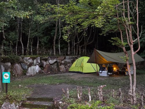 CAMPiii(キャンピー) 野に出て飯を食う(野飯)さんのキャンプブログ 728日後が幸せだったって話。 赤目山水園 キャンプサイトかわせみ