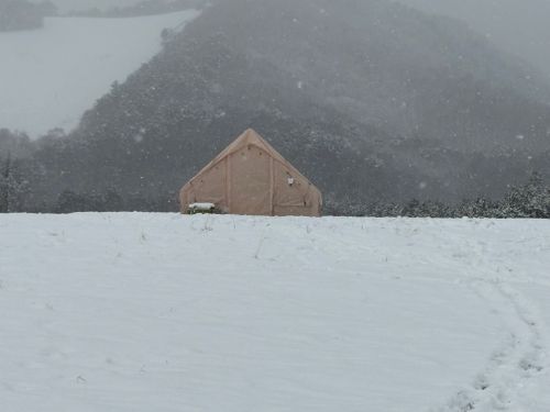 CAMPiii（キャンピー） やまなかさんのキャンプブログ 年越雪中キャンプ　1泊目 IZUMI PEAK BASE （泉ピークベース）