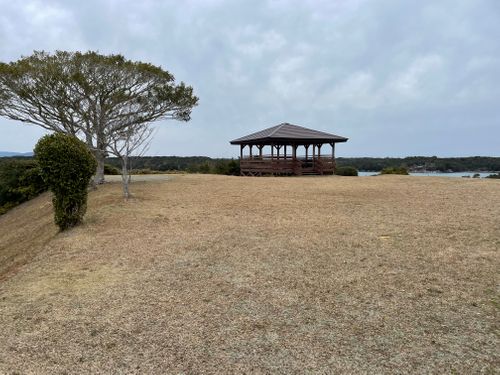 今年初キャンプは強風で ともやま公園キャンプ村 ソロキャンプ 区画サイト hideさんのキャンプブログ CAMPiii（キャンピー） -キャンプ専用SNS キャンプのすべてがここに集まる-