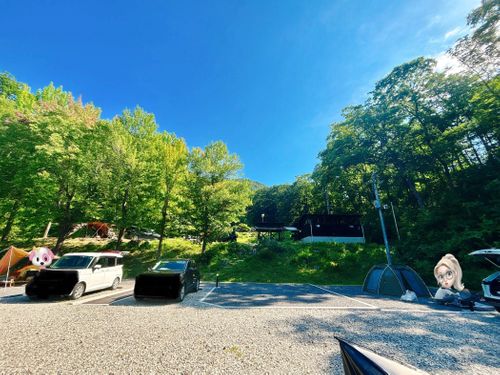 猛暑日を楽しもう🔥真夏の女子ソログル 霊山こどもの村キャンプ場 Oniyomeさんのキャンプブログ CAMPiii(キャンピー) -キャンプ専用SNS キャンプのすべてがここに集まる-