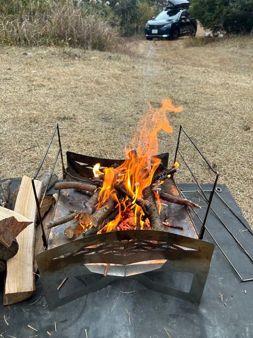 猫様と猫様に食われたパンと猫様に食われたパンを戴く下僕 大芦高原キャンプ場 ソロキャンプ フリーサイト おくさんさんのキャンプブログ CAMPiii（キャンピー） -キャンプ専用SNS キャンプのすべてがここに集まる-