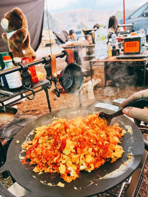 ミリキャ〜ン( ꕤ•̀  •́ゞ)ﾋﾞｼｯ!【中編】 富士本栖湖リゾート グループキャンプ フリーサイト Oniyomeさんのキャンプブログ CAMPiii（キャンピー） -キャンプ専用SNS キャンプのすべてがここに集まる-