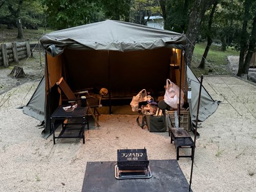 半年ぶりのキャンプ予習🏕️笑笑 のとろ原キャンプ場 ソロキャンプ 区画サイト まーくんさんのキャンプブログ CAMPiii（キャンピー） -キャンプ専用SNS キャンプのすべてがここに集まる-