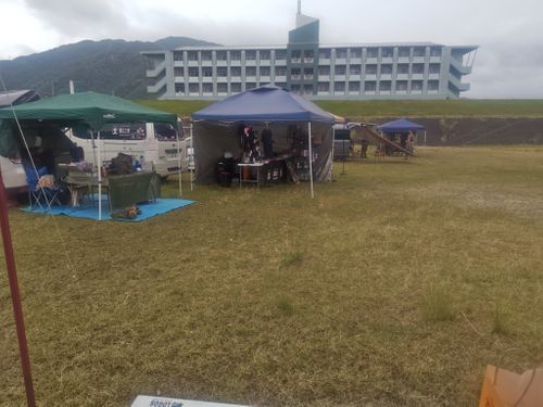 チーム結成40周年記念大会　赤祭り２ グループキャンプ フリーサイト HARUMAGEDONさんのキャンプブログ CAMPiii（キャンピー） -キャンプ専用SNS キャンプのすべてがここに集まる-