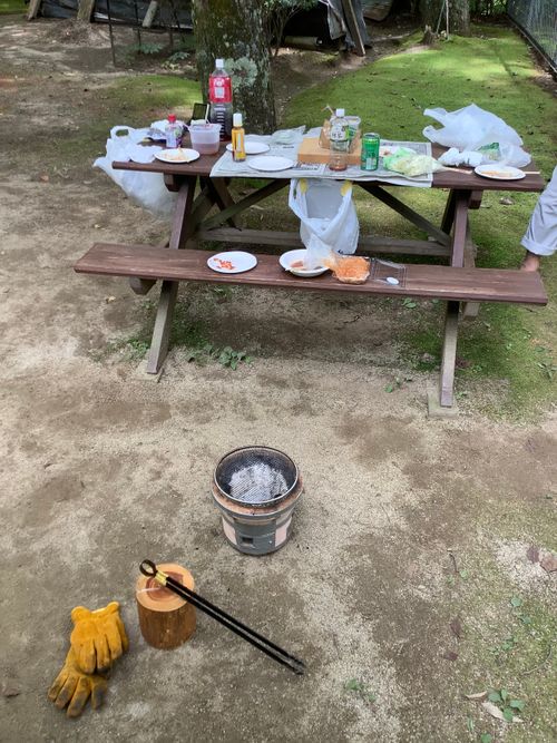 Vol.100 25/NO.19 涼しい所目指して行く‼️ 笛吹小屋キャンプ場 ソロキャンプ 区画サイト 🔥焚き火🔥さんのキャンプブログ CAMPiii(キャンピー) -キャンプ専用SNS キャンプのすべてがここに集まる-