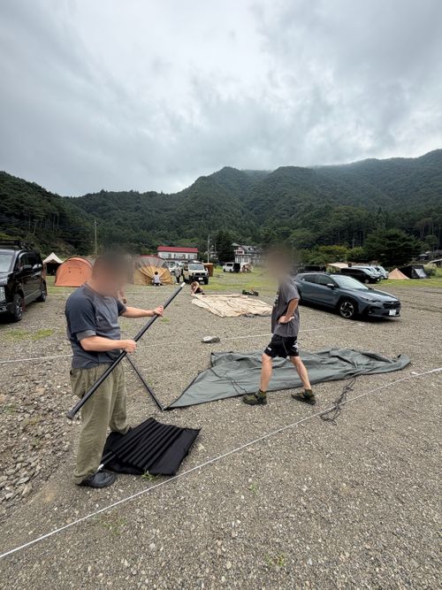 夏の終わりの&hellip; 西ノ海キャンプ場 グループキャンプ オートサイト あやぴーさんのキャンプブログ CAMPiii（キャンピー） -キャンプ専用SNS キャンプのすべてがここに集まる-