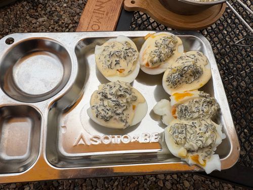 職場の同僚くん夫婦とグルキャン AKIU CAMP RESORT ソロキャンプ グループキャンプ 区画サイト オートサイト ぱぱちょさんのキャンプブログ CAMPiii(キャンピー) -キャンプ専用SNS キャンプのすべてがここに集まる-