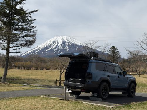 蒸し風呂の車内 PICA富士ぐりんぱ ファミリーキャンプ グランピング スモーキーさんのキャンプブログ CAMPiii（キャンピー） -キャンプ専用SNS キャンプのすべてがここに集まる-