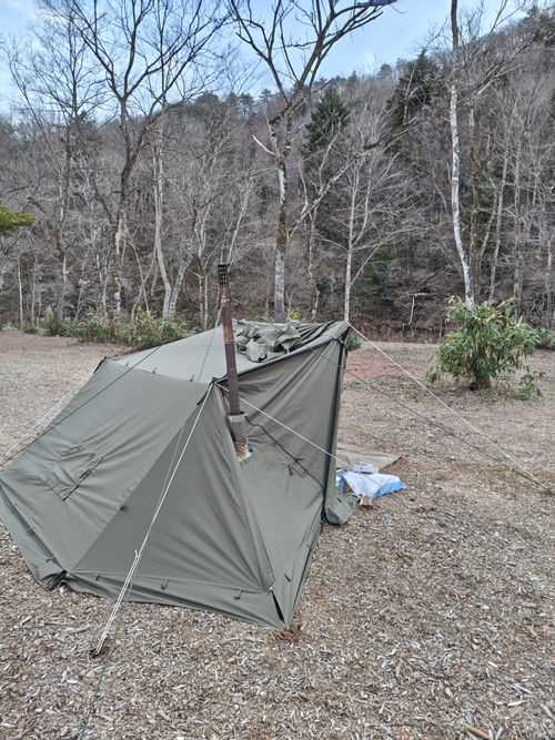 有休取ったけど午前中は仕事してからの完ソロ FOME BASE ソロキャンプ フリーサイト けい＠福島県さんのキャンプブログ CAMPiii（キャンピー） -キャンプ専用SNS キャンプのすべてがここに集まる-