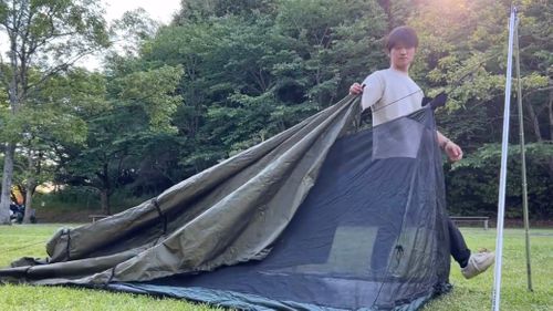 バックパックソロキャンプ（タープ泊） 伊佐ノ浦公園 ソロキャンプ フリーサイト たきびとさんのキャンプブログ CAMPiii（キャンピー） -キャンプ専用SNS キャンプのすべてがここに集まる-