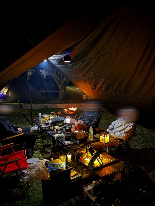 春休み、異動前キャンプ ゴリラフィールドとよのキャンプ場 GORILLA FIELD TOYONO グループキャンプ 区画サイト あやぴーさんのキャンプブログ CAMPiii（キャンピー） -キャンプ専用SNS キャンプのすべてがここに集まる-