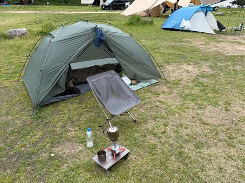 CAMPiii（キャンピー） yoji@campさんのキャンプブログ 試し張りデイキャンプ 笠置キャンプ場