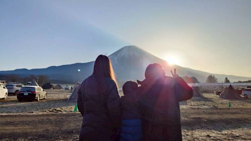 富士山愛で放題キャンプ♪ 井出トマト農園 富士高原農場 ファミリーキャンプ グループキャンプ フリーサイト まーささんのキャンプブログ CAMPiii（キャンピー） -キャンプ専用SNS キャンプのすべてがここに集まる-