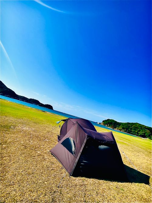 CAMPiii（キャンピー） おじキャン△さんのキャンプブログ 夏キャンプもそろそろ終わり？お盆明けのまた〜りおじ🐰キャン△ in 阿川ほうせんぐり海浜公園 〜 CAMP NO.208 阿川ほうせんぐり海浜公園