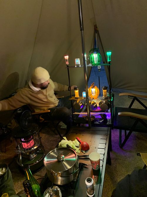 うっかり晴れちゃった最高の直火リベンジキャンプ🔥 乙姫浪漫時間 ソロキャンプ グループキャンプ ヒゲキャンさんのキャンプブログ CAMPiii（キャンピー） -キャンプ専用SNS キャンプのすべてがここに集まる-