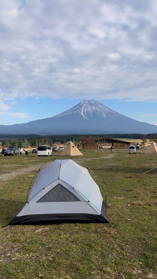 ふもとっぱらデビュー ふもとっぱらキャンプ場 ソロキャンプ フリーサイト りゅうさんのキャンプブログ CAMPiii（キャンピー） -キャンプ専用SNS キャンプのすべてがここに集まる-