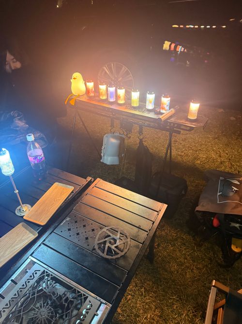 CAMP ROCK参加してみた😁 城南天然温泉かたるの森 ファミリーキャンプ 区画サイト オートサイト moreAiさんのキャンプブログ CAMPiii（キャンピー） -キャンプ専用SNS キャンプのすべてがここに集まる-