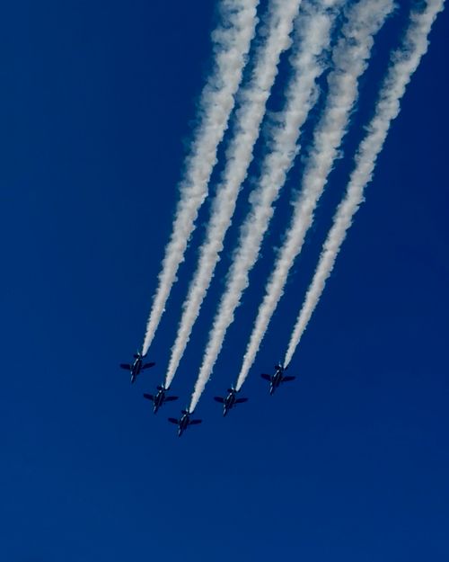 【番外編】キャンプじゃないけど人生ワクワクが多いと楽しいよね❗️航空祭は明日‼️二日連続ブルーインパルス祭り💙💙💙 東松島市 Oniyomeさんのキャンプブログ CAMPiii(キャンピー) -キャンプ専用SNS キャンプのすべてがここに集まる-