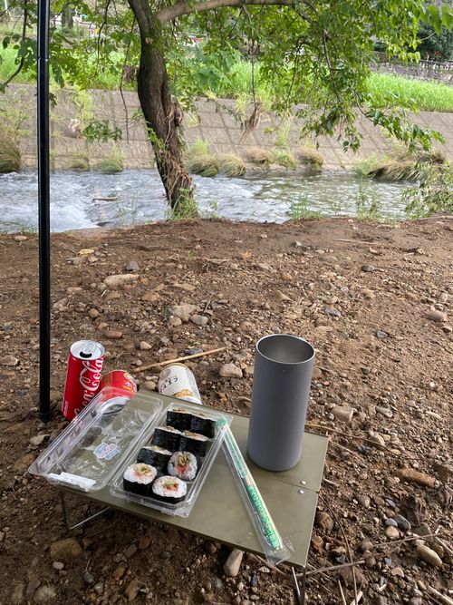 原点回帰、清瀬徒歩キャン 清瀬金山緑地公園河原 ソロキャンプ フリーサイト もるがんさんのキャンプブログ CAMPiii(キャンピー) -キャンプ専用SNS キャンプのすべてがここに集まる-