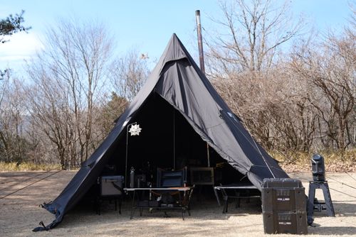 予期せず雪中キャンプ 朝霧ジャンボリー オートキャンプ場 ソロキャンプ フリーサイト スモーキーさんのキャンプブログ CAMPiii（キャンピー） -キャンプ専用SNS キャンプのすべてがここに集まる-