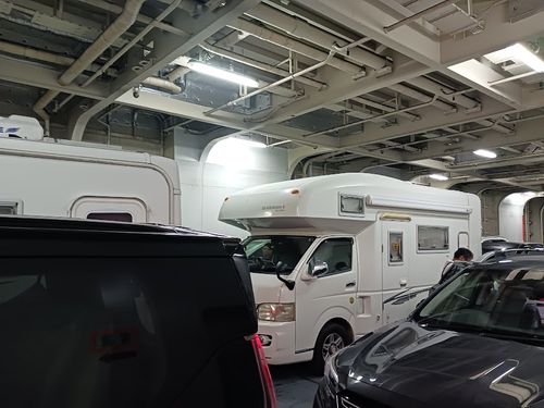 【Day13】北海道C△mp旅’ on 敦賀行きフェリー・すずらん 苫小牧東港フェリーターミナル ファミリーキャンプ キャンピングカー vios outdoor'sさんのキャンプブログ CAMPiii(キャンピー) -キャンプ専用SNS キャンプのすべてがここに集まる-