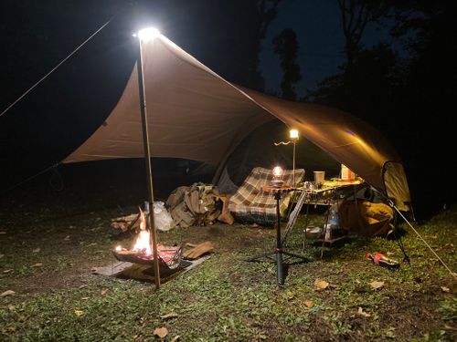 11月キャンプ⛺️スーパーカブで出撃🏍️ ソロキャンプ フリーサイト boorishcamperさんのキャンプブログ CAMPiii（キャンピー） -キャンプ専用SNS キャンプのすべてがここに集まる-