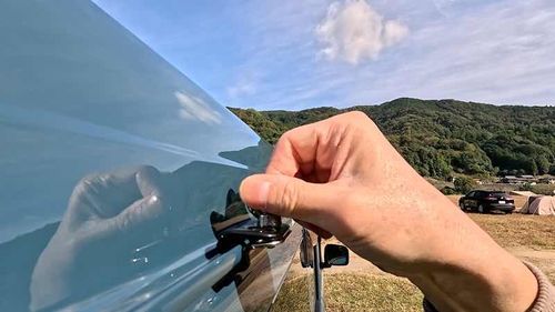 カーサイドデイキャンプ 笠置キャンプ場 ソロキャンプ フリーサイト HOTさんのキャンプブログ CAMPiii（キャンピー） -キャンプ専用SNS キャンプのすべてがここに集まる-