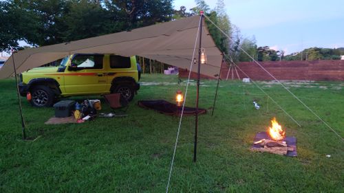 梅雨が明けたので、ようやく… 露天風呂とサウナ NANSO CAMP ソロキャンプ 区画サイト ke-nさんのキャンプブログ CAMPiii(キャンピー) -キャンプ専用SNS キャンプのすべてがここに集まる-