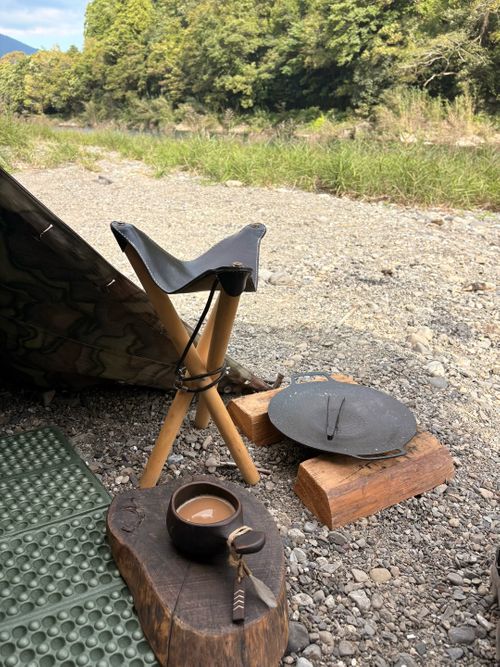 秋休み最終日に軍幕親子キャンプ🪖🏕️ 前川キャンプ場 ファミリーキャンプ フリーサイト Camp 'n'g  Roll♪🏁さんのキャンプブログ CAMPiii（キャンピー） -キャンプ専用SNS キャンプのすべてがここに集まる-