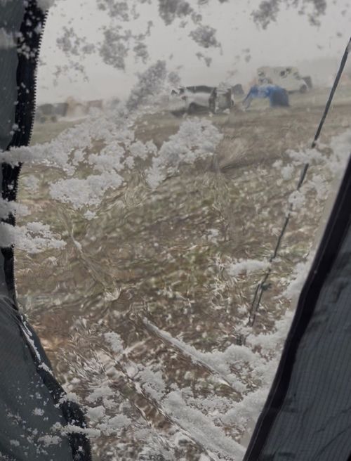 これがやりたかったよ！富士山とTPU🤩✨✨✨まさかの雪にびっくり5回目のふもとっぱら🗻 ふもとっぱらキャンプ場 ファミリーキャンプ フリーサイト Izumiさんのキャンプブログ CAMPiii（キャンピー） -キャンプ専用SNS キャンプのすべてがここに集まる-