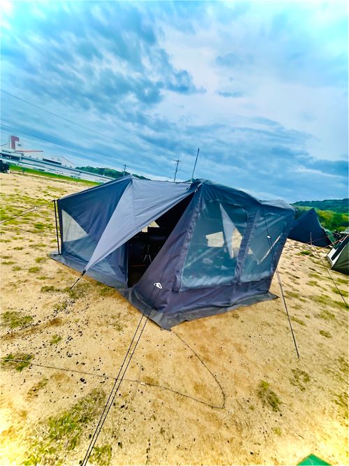 悪天候と身勝手キャンパーにストレス倍増おじおばうさキャン△ in 美濃ヶ浜海浜広場 〜 CAMP NO.186 美濃ケ浜海浜広場 ソロキャンプ ファミリーキャンプ グループキャンプ フリーサイト おじキャン△さんのキャンプブログ CAMPiii（キャンピー） -キャンプ専用SNS キャンプのすべてがここに集まる-