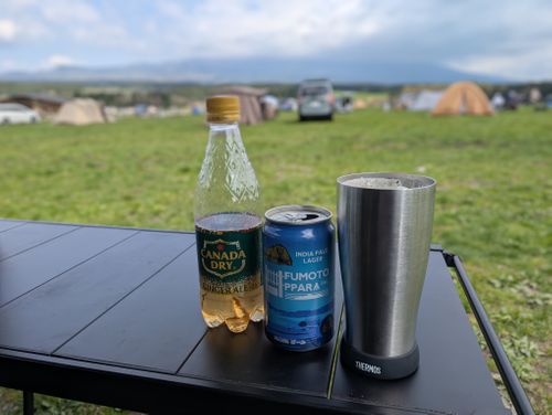 雨にも負けず風にも負けず&hellip; ふもとっぱらキャンプ場 ファミリーキャンプ 好々爺🇯🇵さんのキャンプブログ CAMPiii（キャンピー） -キャンプ専用SNS キャンプのすべてがここに集まる-