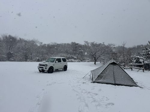 大寒波キャンプ 朝霧ジャンボリー オートキャンプ場 ソロキャンプ フリーサイト まっつんさんのキャンプブログ CAMPiii（キャンピー） -キャンプ専用SNS キャンプのすべてがここに集まる-