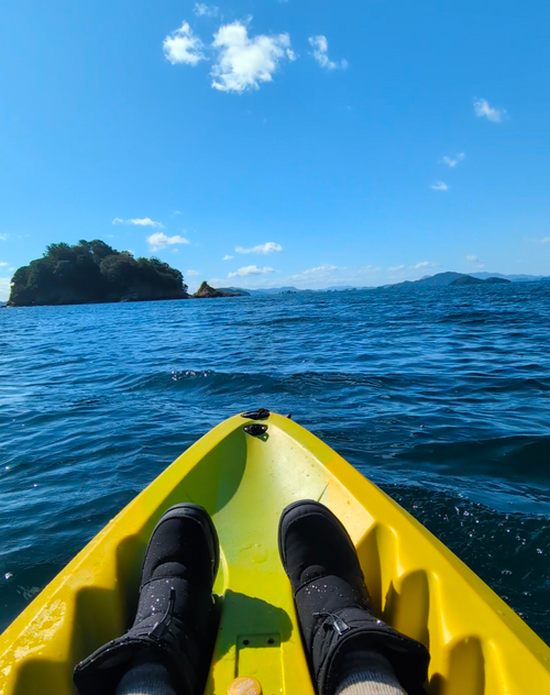 無人島にカヤックで渡ってみたキャンプ🏕 ホシアカリ 波うち 区画サイト NATSUさんのキャンプブログ CAMPiii（キャンピー） -キャンプ専用SNS キャンプのすべてがここに集まる-